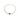Emerald Bezel Gold Bracelet 14K