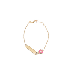 Baby Pink Gold Bracelet 14K