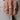 Emerald and Diamond Inlay Gold Ring 14k