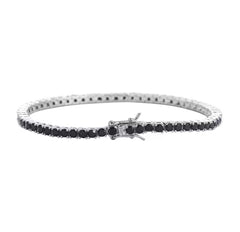 Black Tennis Bracelet