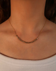 4mm Silver Tennis Necklace