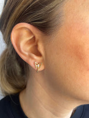 Half Butterfly Hoops