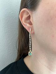 Emerald Skinny Long Drop