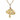 Yellow Gold Mushroom Diamond Necklace 14k