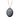 Cloudy Grey Diamond Stone Pendant