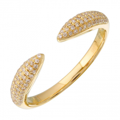 Claw Diamond Ring 14K