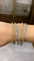 Silver Tennis Bracelet (3mm)