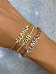 Name Tennis Bracelet