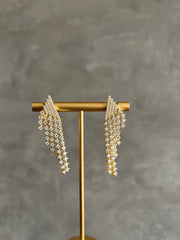 Modern Cascade Earrings