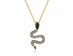 Black Snake Necklace