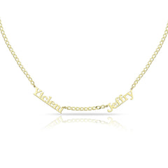 Cuban Link Multi Name Necklace