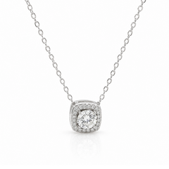 Diamond Cross Hoop