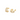 Triple Row Baguette Gold Half Hoops