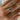 Sapphire Rope Gold Ring