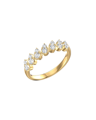 Pear Diamond Ring 14k