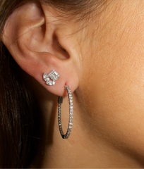 Diamond Hoop 14K