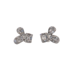 Diamond Clover 14k