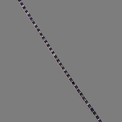 Sapphire Baguettes Tennis Bracelet 14k