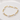 Gold Pisa and Big Pearls Bracelet
