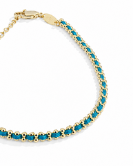 Diamond Cross Hoop