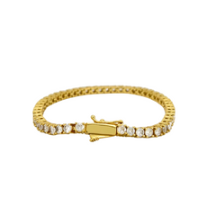 Gold Tennis Bracelet