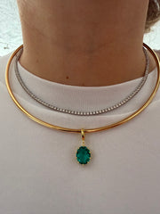 Loose Green Crystal Charm