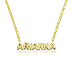 Bubble Name Necklace