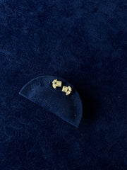 Mini Triple Diamond Earring