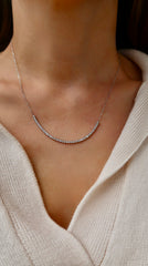 Diamond Tennis Chain Necklace 14k