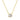 Toi et Moi Gold Pendant Necklace