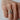 Two Tones Double Band Emerald Cut Ring
