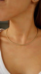 Snake Gold Chain 14k