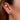 Sapphire Oval White Gold Stud 18k