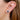 Oval Sapphire Diamond Halo White Gold Studs 18k