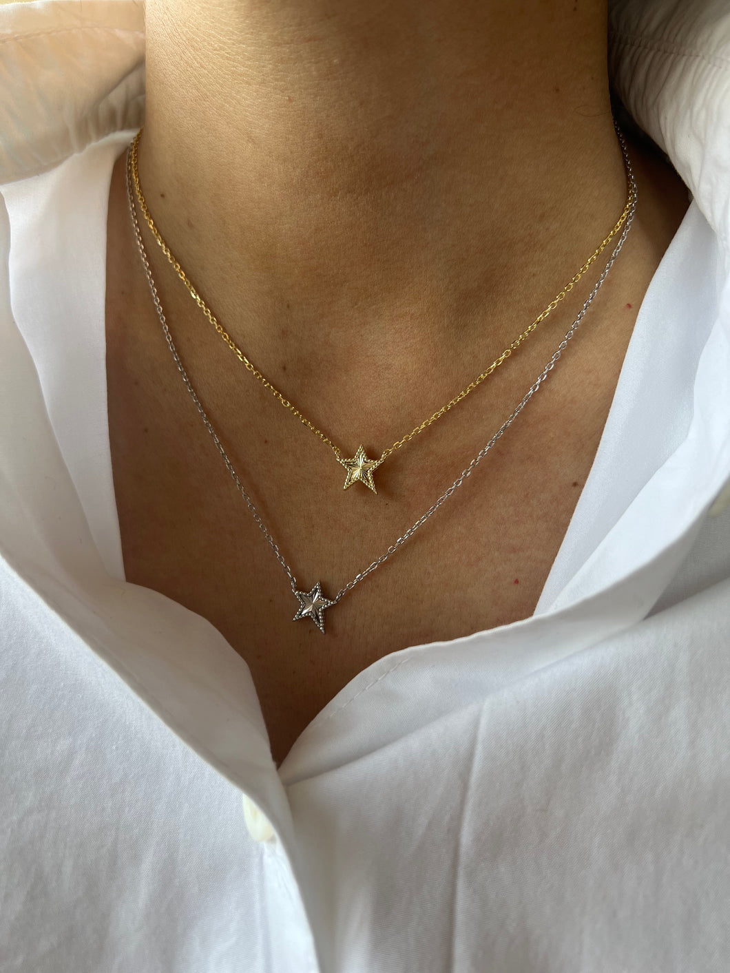 Rock on sale star necklace