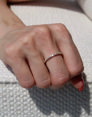 Full Eternity Diamond Band 14k
