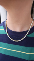 --- Gold Tennis Necklace (HQ)