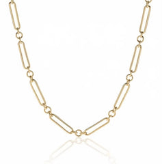 Gold Link Chain Necklace