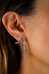 Diamond Side Formal Earrings
