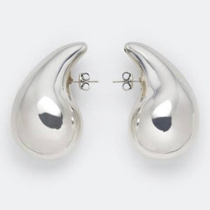 Big Silver Dupe Earrings