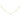 Small Circle Zircon Skinny Gold Necklace