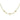 Pearl Flower Gold Tennis Necklace