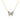Butterfly Pave Gold Necklace