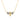 Bee Pave Gold Pendant Necklace
