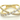 X Gold Pave Ring with Stones