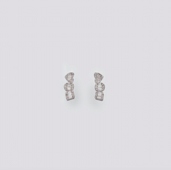 Triple Shape Diamond Crawler 14k