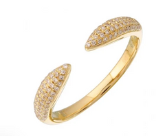 Thin Claw Open Ring