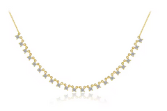 4mm Silver Tennis Necklace