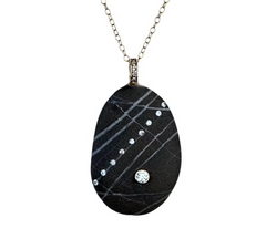Zebra Black Diamond Beach Stone