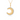 Flutted Half Moon Spike Diamond Gold Charm 14k